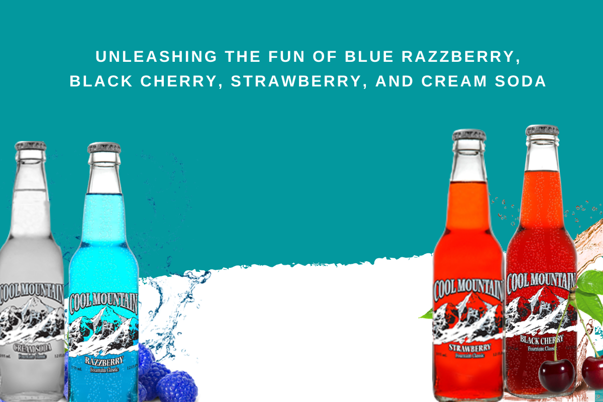 Read more about the article Pop of Color: Unleashing the Fun of Blue Razzberry, Black Cherry, Strawberry, and Cream Soda